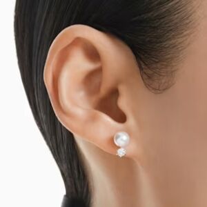Swarovski Pearl Stud Earrings